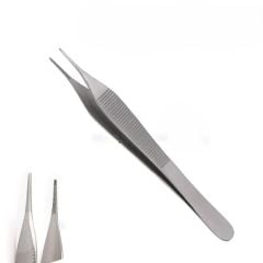 Micro Adson Penset 12 cm Düz