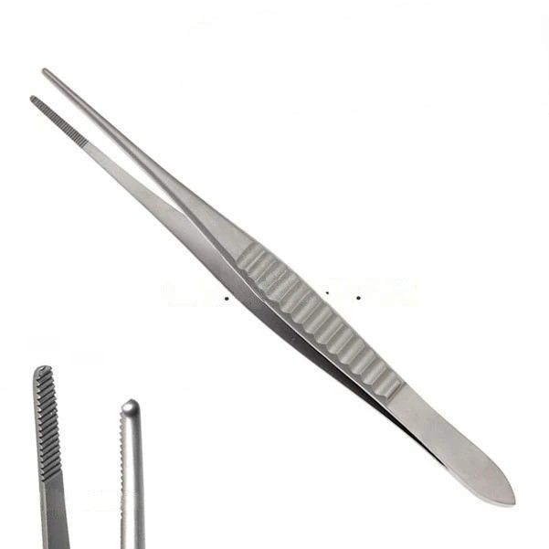 Penset 15 cm Düz Küt Uçlu Gillies Penset