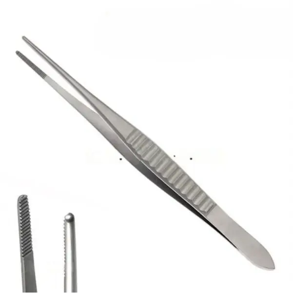 Penset 15 cm Düz Küt Uçlu Gillies Penset