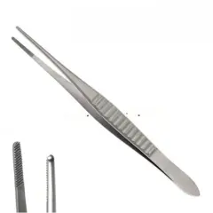 Penset 15 cm Düz Küt Uçlu Gillies Penset