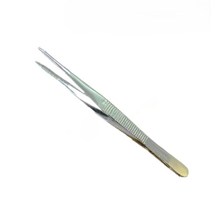 Penset 13 cm Cımbız Düz Sivri Uçlu Nikel Kaplama