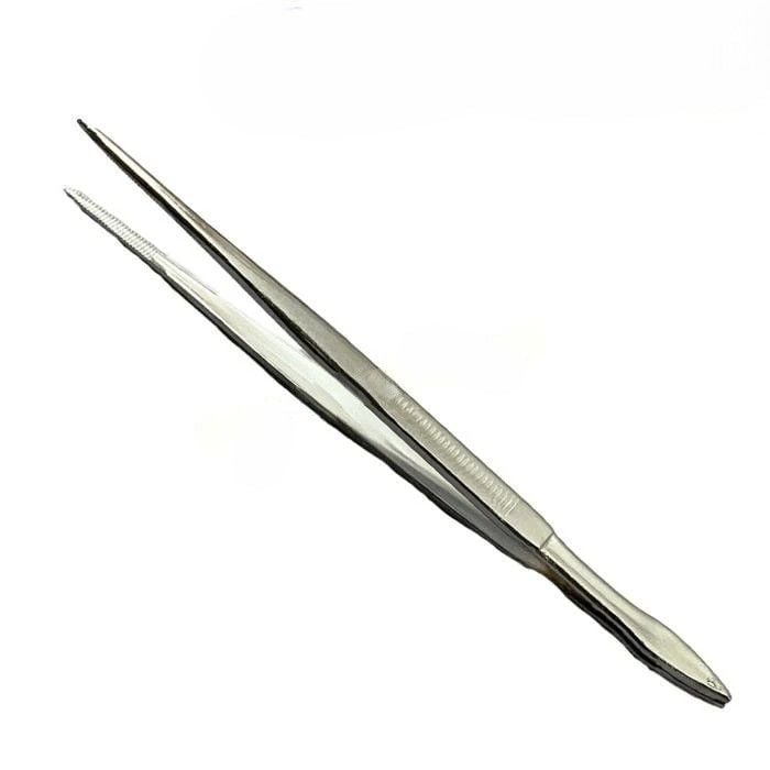 Penset 16 cm Cımbız Düz Sivri Uçlu Nikel Kaplama