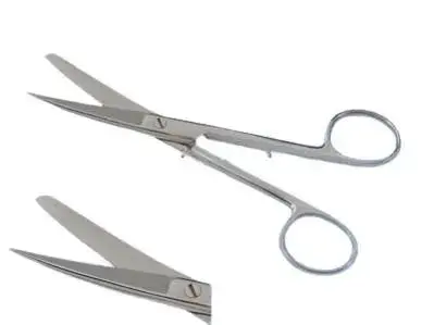 Rodus Cerrahi Makas Sivri/Küt 15 cm Eğri