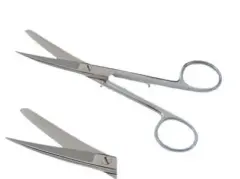 Cerrahi Makas Sivri/Küt 15 cm Eğri