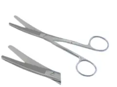 Rodus Cerrahi Makas Küt/Küt 15 cm Eğri