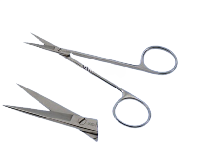 Cerrahi Makas İris Sivri  11 cm Düz