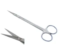 Rodus Cerrahi Makas Joseph Tipi Sivri 14 cm Düz