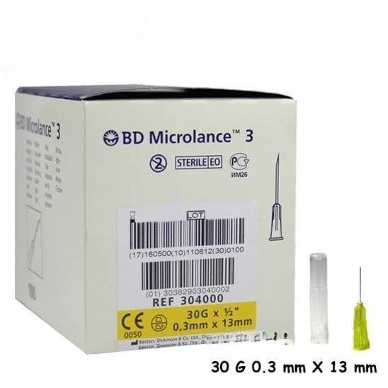 BD Microlance Mezoterapi iğnesi 30g 13 mm 100 Adet