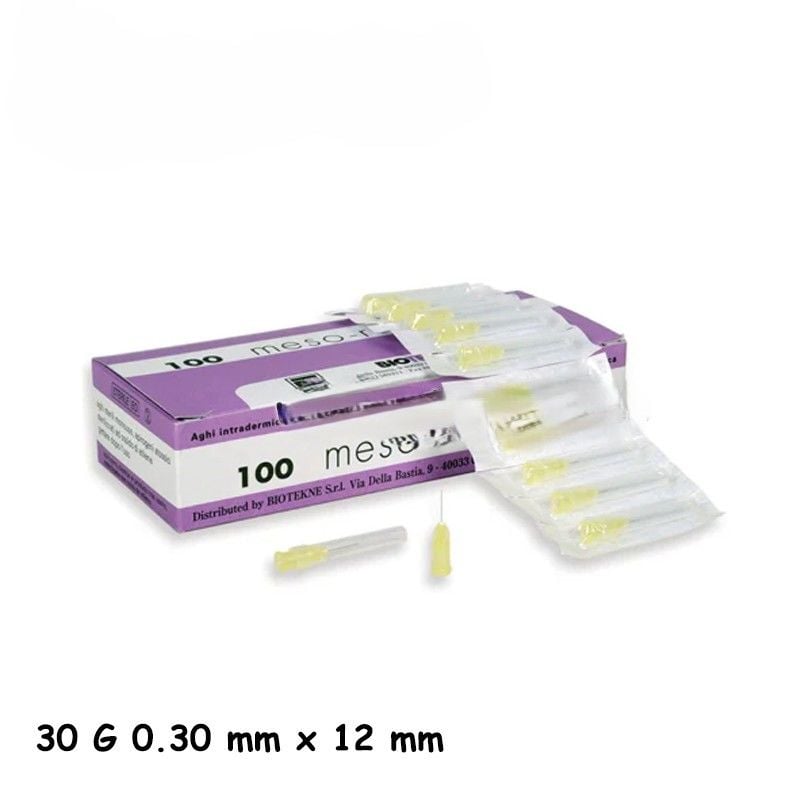 Mezoterapi iğnesi 30g 12 mm 0,30 100 Adet