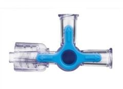 Üç Yollu Musluk Mavi