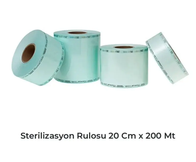 Sterilizasyon Rulosu 20 cm x 200 mt