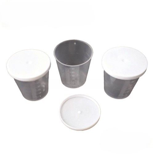 İlaç Kadehi 30 ml Gövde + Kapak 80 Adet