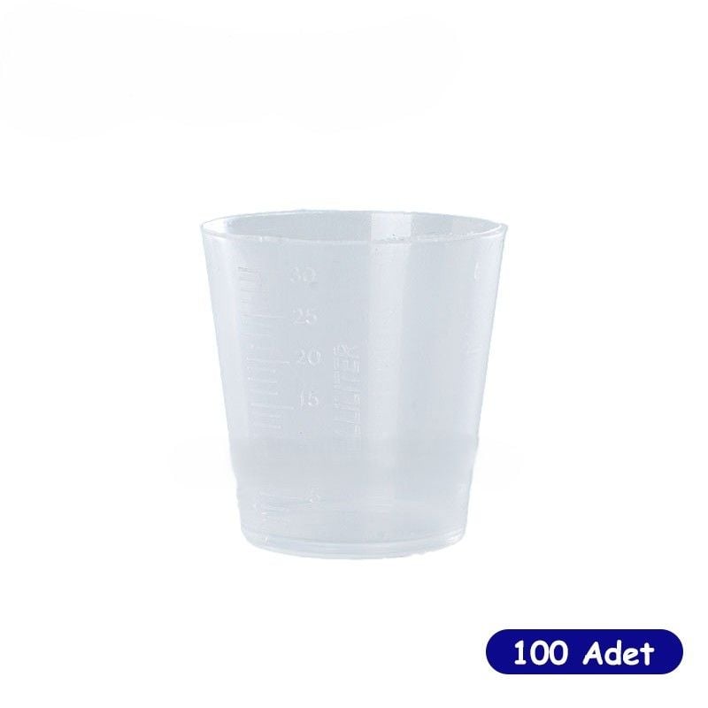 İlaç Kadehi 30 ml Gövde 100 Adet