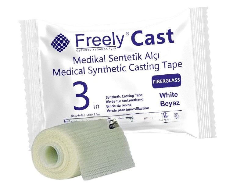 Medikal Amerikan Sentetik Alçı 3 İnç 7,5 cm x 3,6 metre