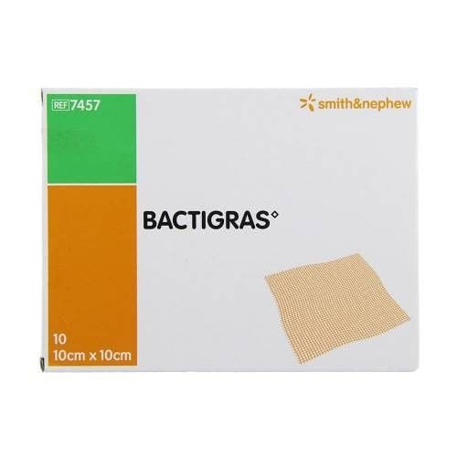 Bactigras Antiseptik Sargı Yara Bakım Örtüsü 10 cm x 10 cm