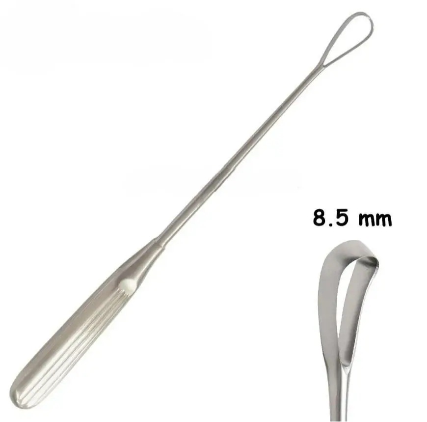 Uterine Küret Recamier Kürtaj Küreti 7,5 mm