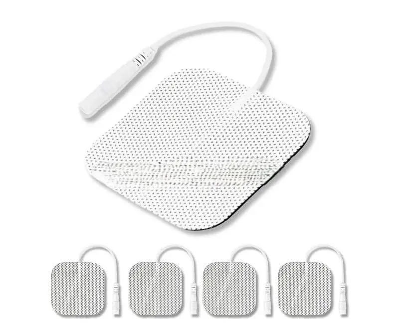 Tens Elektrod Pedi 5 cm x 5 cm Kablolu 4lü Paket
