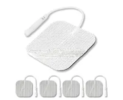 Tens Elektrod Pedi 5 cm x 5 cm Kablolu 4lü Paket