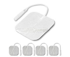 Tens Elektrod Pedi 5 cm x 5 cm Kablolu 4lü Paket