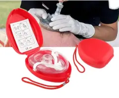 CPR Maskesi İlk Yardım, Suni Solunum, Cep Maskesi farklı açıdan görünüm