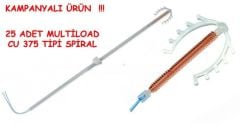 Rahim İçi Gebelik Önleyici Alet Ria Spiral Cu 375 Multiload Tipi 25 adet
